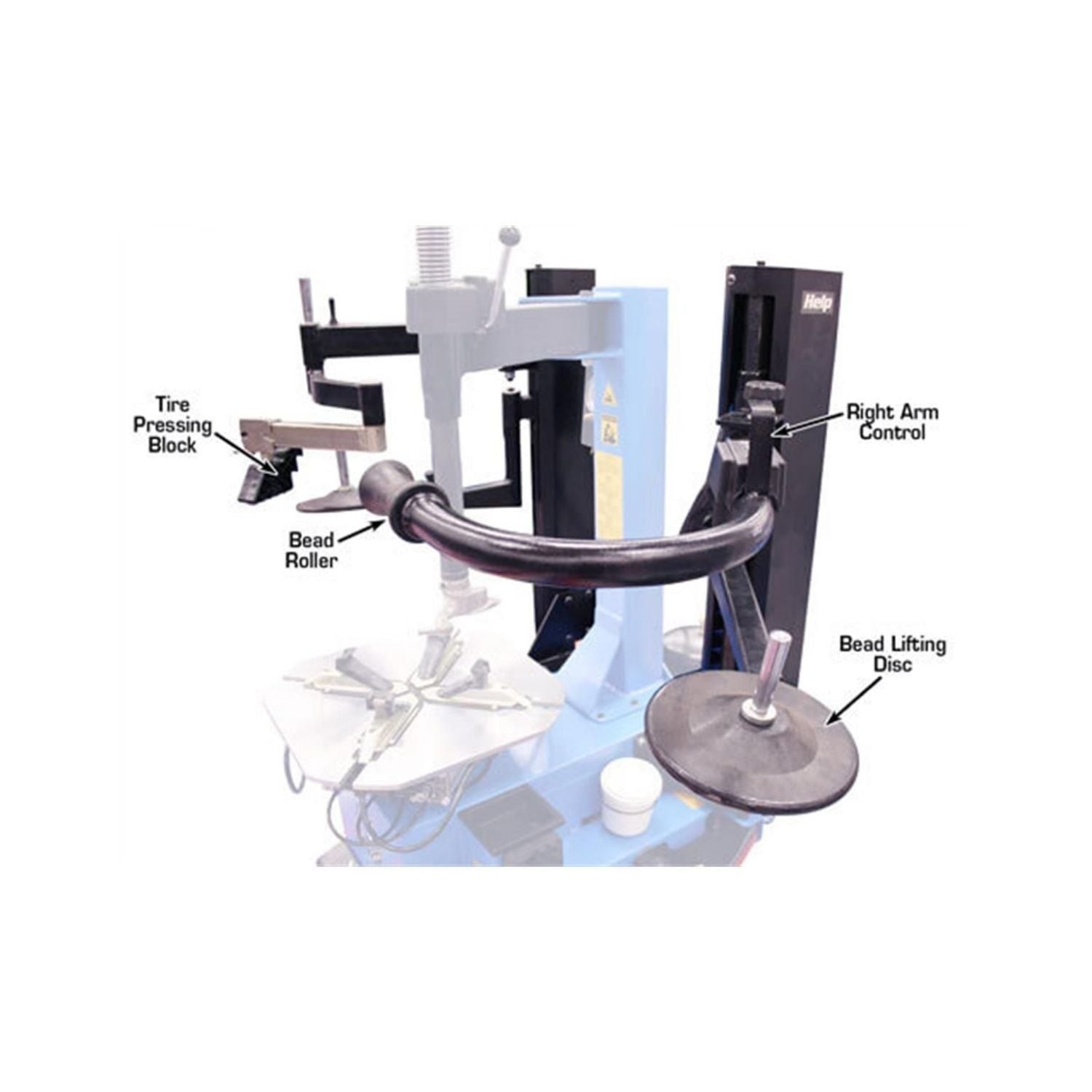 Atlas 200 Series Dual Assist Arm Kit #ATEATTC-DAA-SA, AlamoEquipment.com