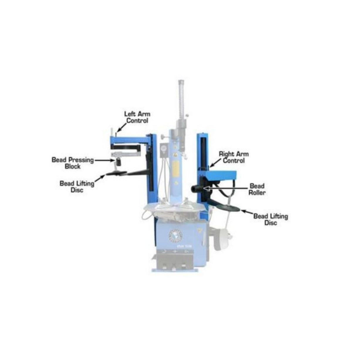 Atlas 700 Series Dual Assist Arm Kit #ATEATTC-DAA-T, AlamoEquipment.com
