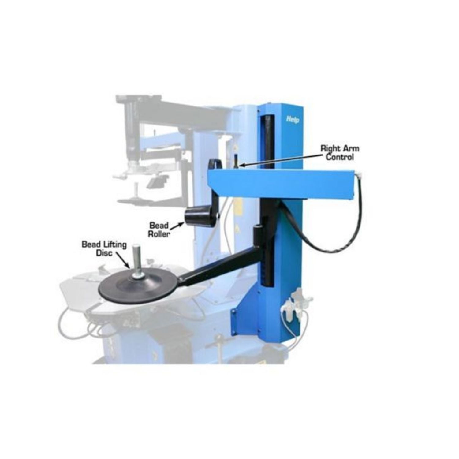 Atlas 700 Series Right-Side Assist Arm, AlamoEquipment.com