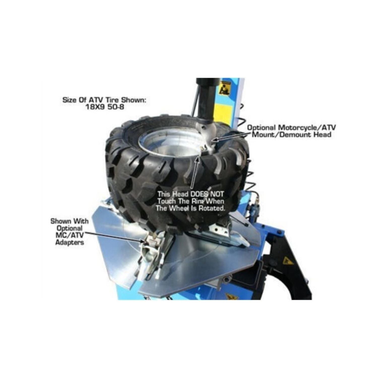 Atlas TTC221 Rim-Clamp Tire Changer #ATEATTC221, AlamoEquipment.com