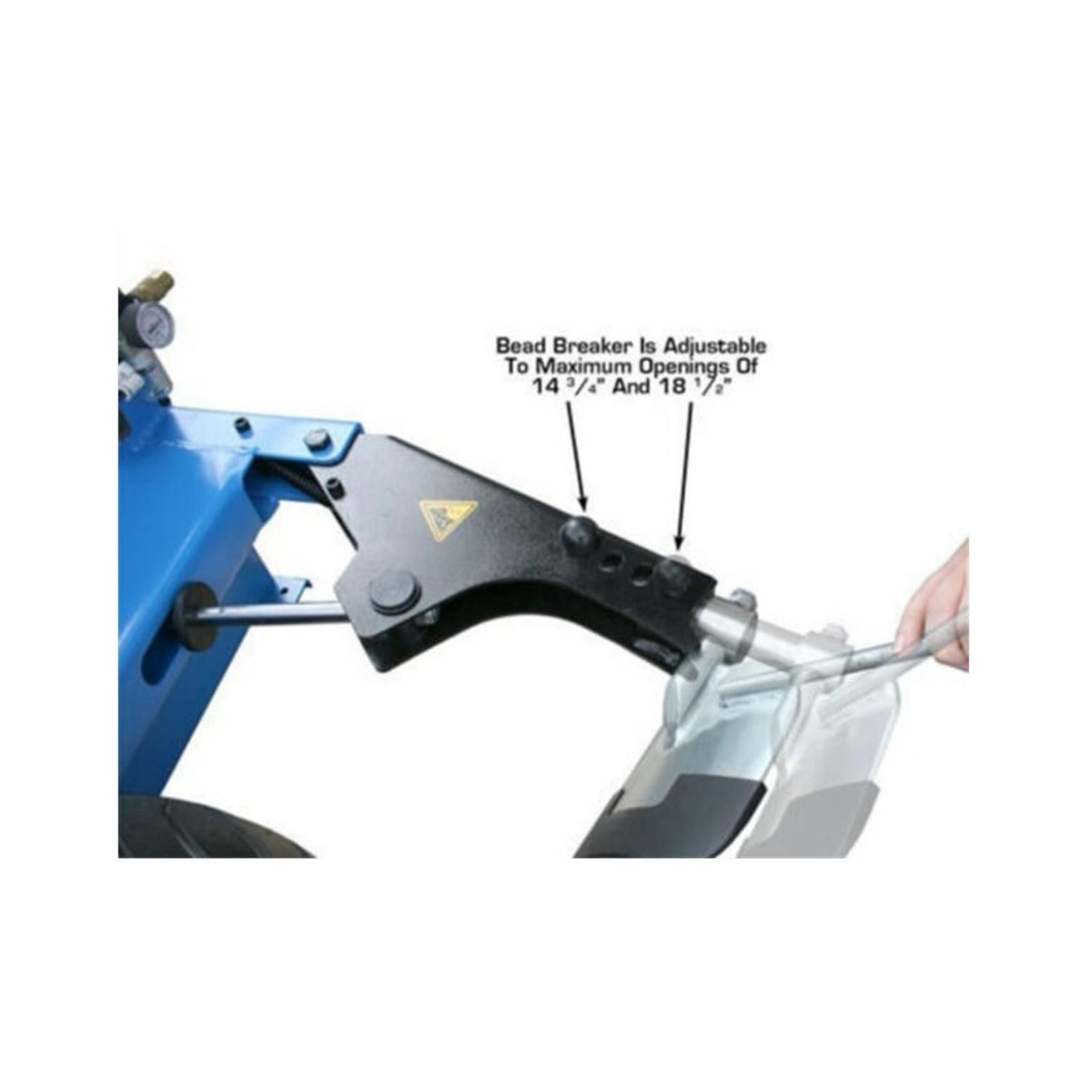 Atlas TTC289 Large Rim-Clamp Tire Changer w/ Bead Blaster #ATEATTC289, AlamoEquipment.com