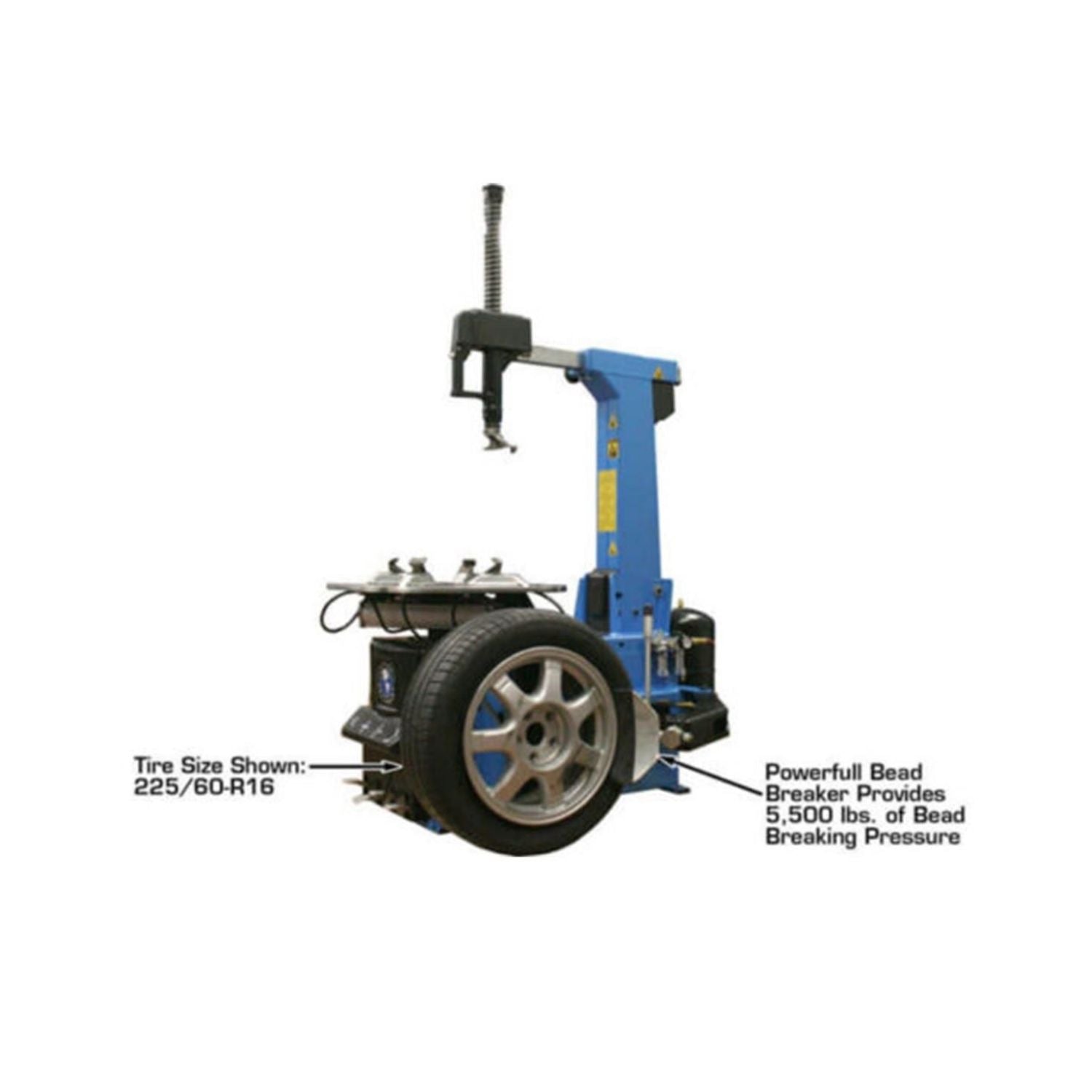 Atlas TTC755 Clamp-Style Tire Changer 12–28" #ATEATTC755, AlamoEquipment.com