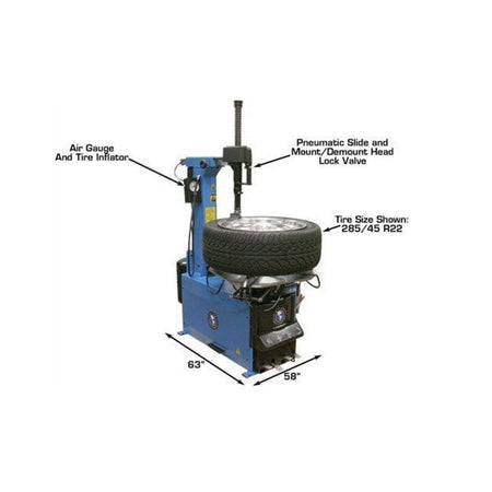 Atlas TTC755 Clamp-Style Tire Changer 12–28" #ATEATTC755, AlamoEquipment.com