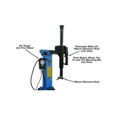 Atlas TTC755 Clamp-Style Tire Changer 12–28" #ATEATTC755, AlamoEquipment.com