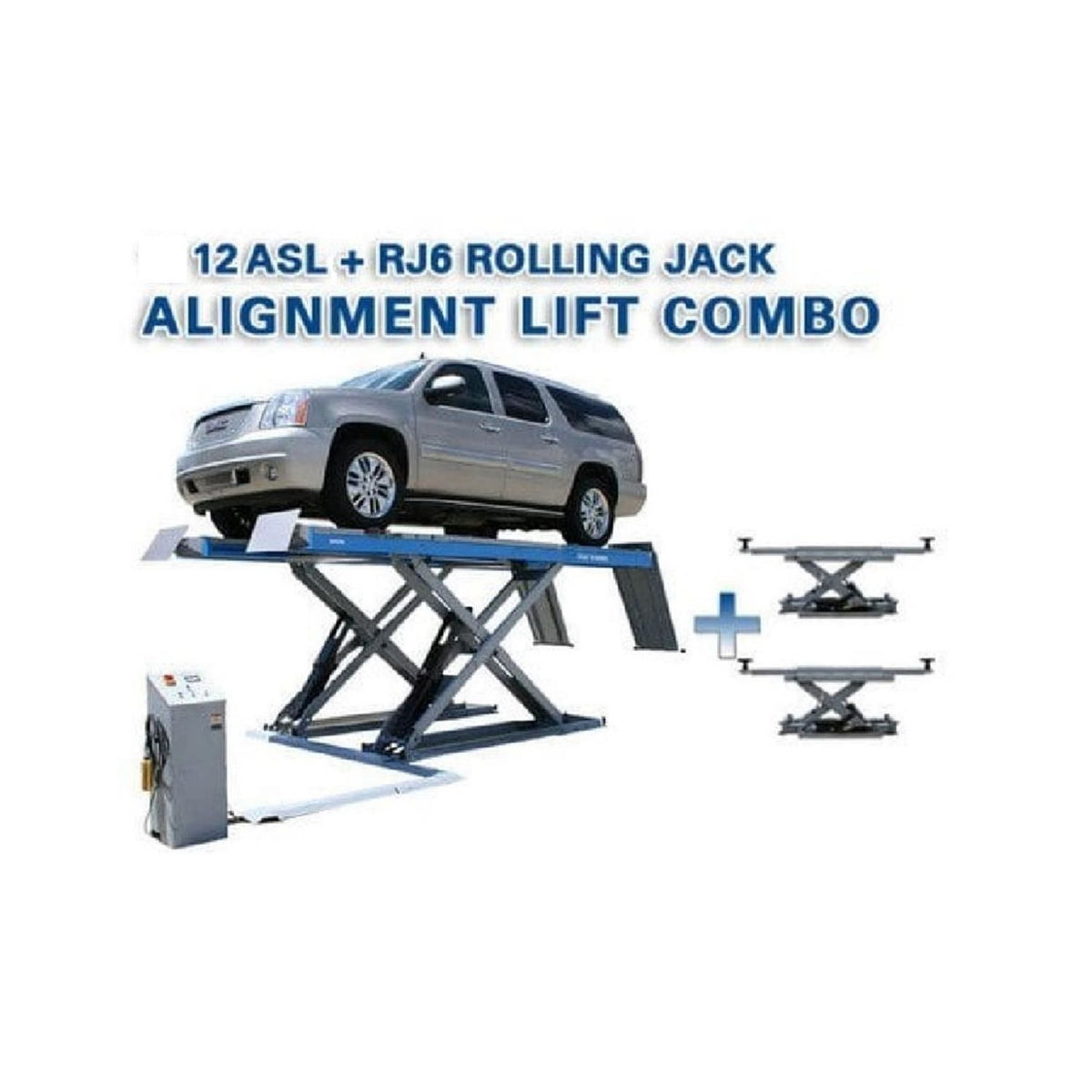 Atlas 12ASL Alignment Lift & RJ-6 Combo #ATEATTD-12ASL-COMBO, AlamoEquipment.com