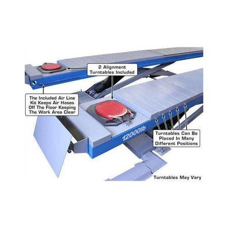 Atlas 12AWFSL Alignment Lift & RJ-6 Combo #ATEATTD-12AWFSL-COMBO, AlamoEquipment.com