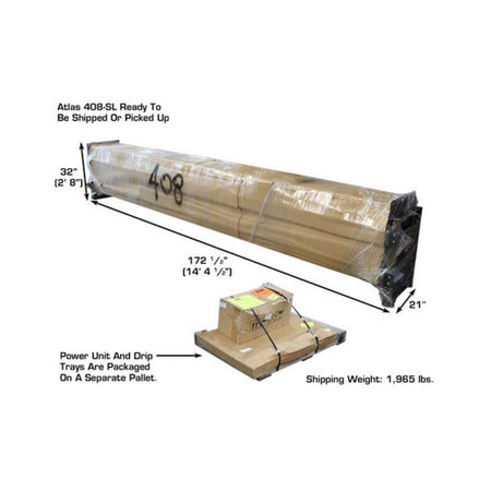 Atlas 408SL 4-Post Lift & RJ35 Combo #ATEATTD-408SL-COMBO, AlamoEquipment.com