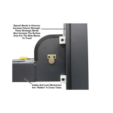 Atlas 408SL 4-Post Lift & RJ35 Combo #ATEATTD-408SL-COMBO, AlamoEquipment.com