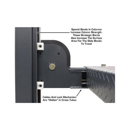 Atlas 8,000 lb Hobbyist 4-Post Lift #ATEATTD-408SL, AlamoEquipment.com