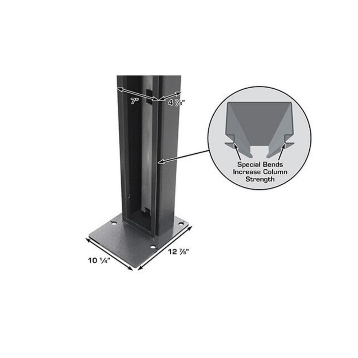 Atlas 8,000 lb Hobbyist 4-Post Lift #ATEATTD-408SL, AlamoEquipment.com