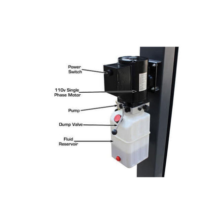 Atlas 8,000 lb Hobbyist 4-Post Lift #ATEATTD-408SL, AlamoEquipment.com