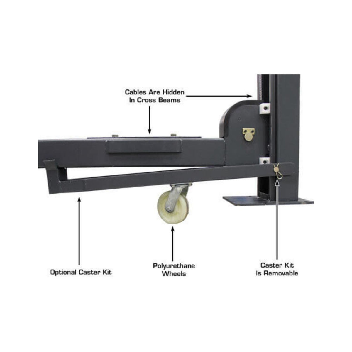 Atlas 8,000 lb Hobbyist 4-Post Lift #ATEATTD-408SL, AlamoEquipment.com