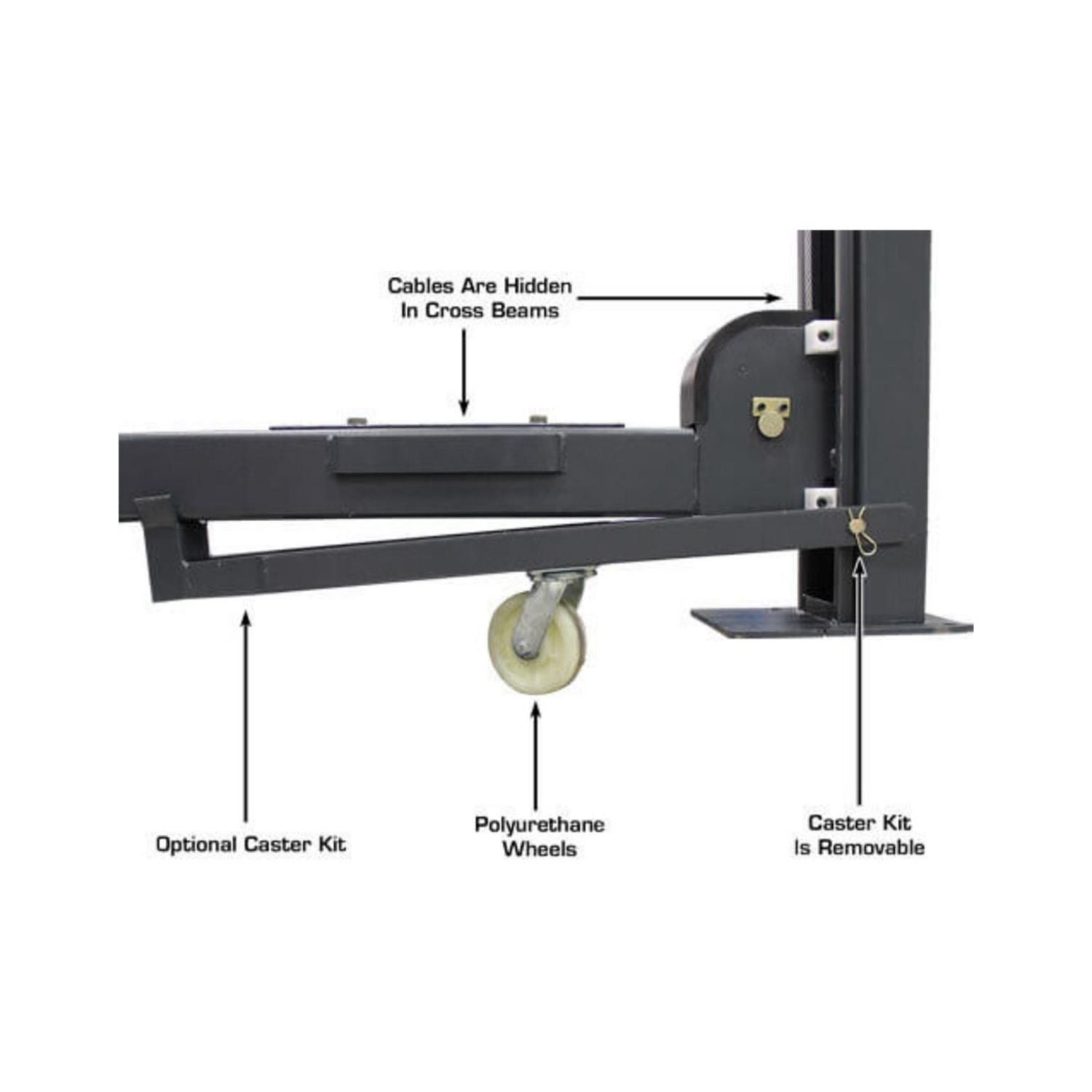 Atlas 8,000 lb Hobbyist 4-Post Lift #ATEATTD-408SL, AlamoEquipment.com