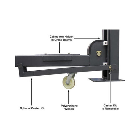Atlas 8,000 lb Hobbyist 4-Post Lift #ATEATTD-408SL, AlamoEquipment.com