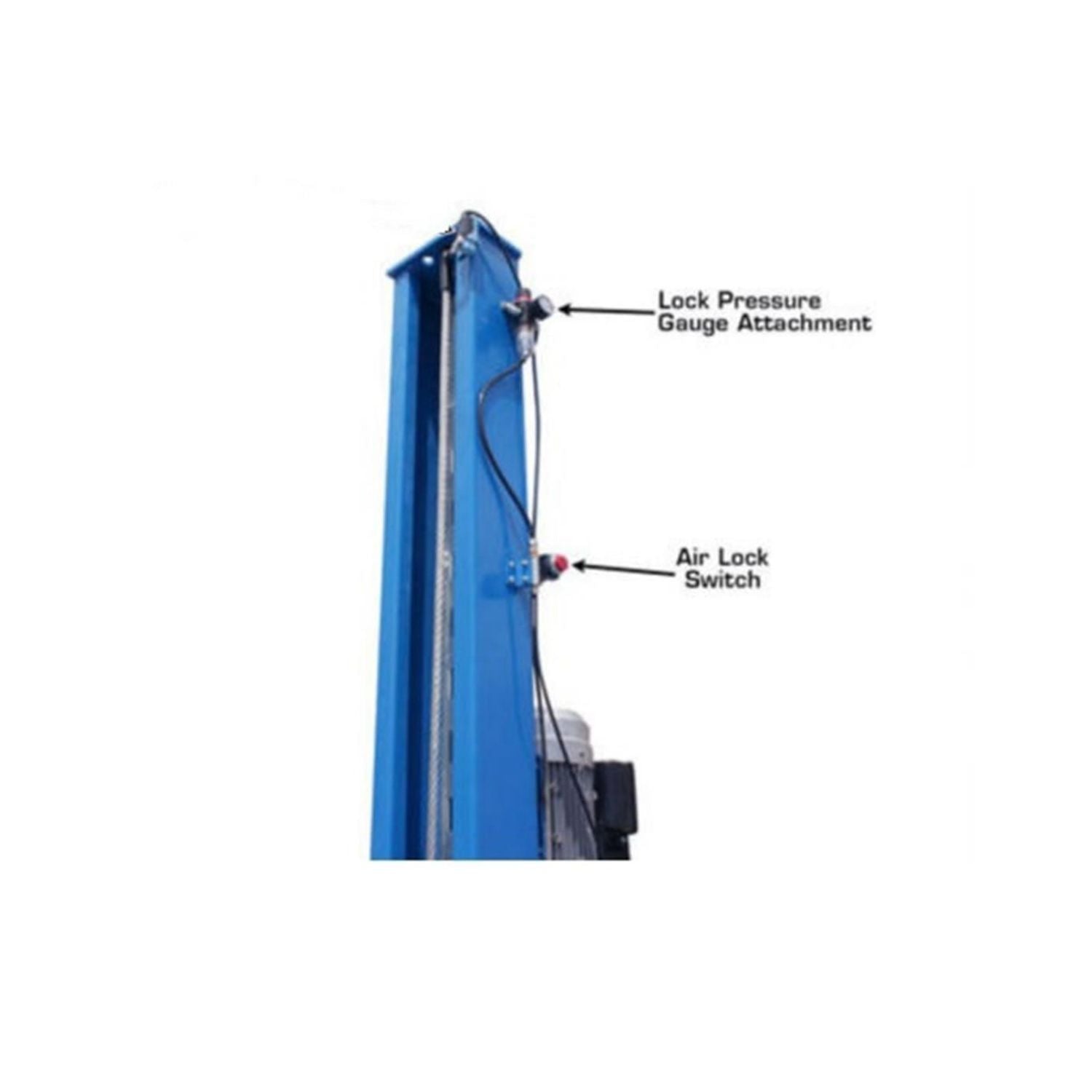 Atlas 12,000 lb 412 4-Post Lift & RJ6 Combo #ATEATTD-412-COMBO-FPD, AlamoEquipment.com