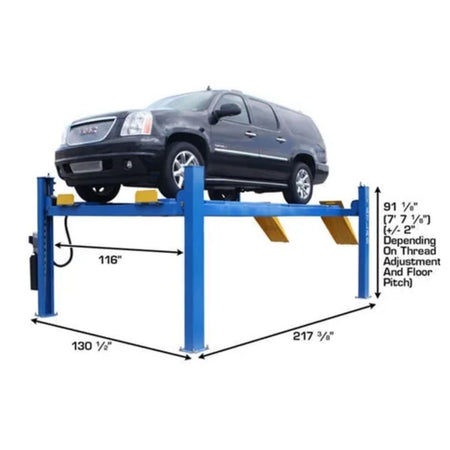 Atlas® 412A 12,000 lb 4-Post Alignment Lift Kit #ATEATTD-412A-KIT, AlamoEquipment.com