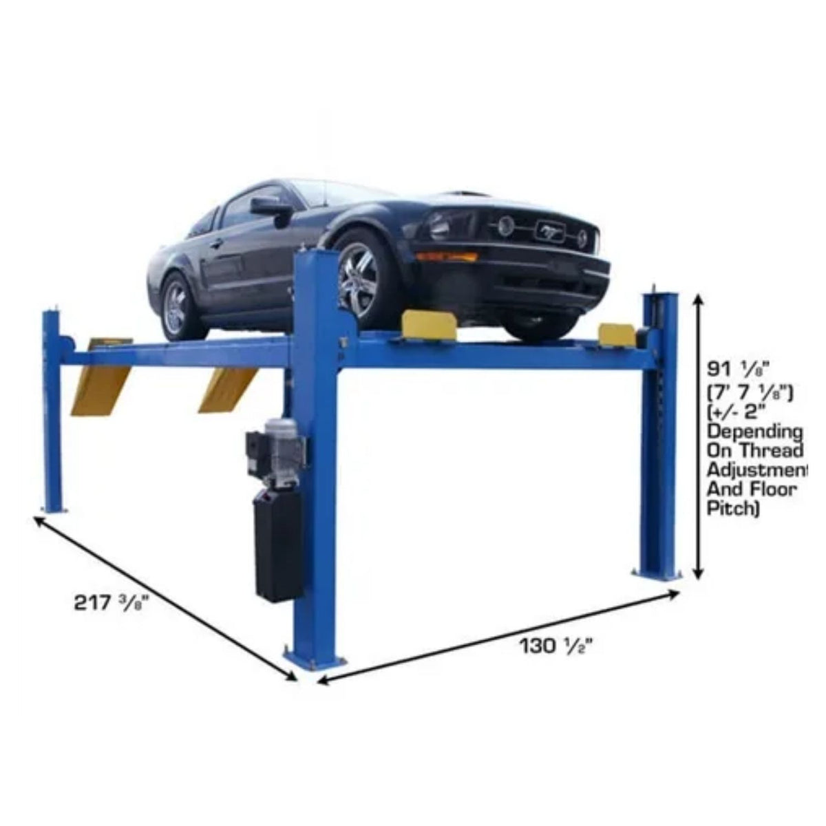 Atlas® 412A 12,000 lb 4-Post Alignment Lift Kit #ATEATTD-412A-KIT, AlamoEquipment.com