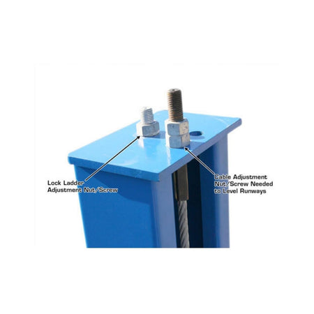 Atlas 14,000 lb Heavy-Duty 4-Post Lift #ATEATTD-414-FPD, AlamoEquipment.com