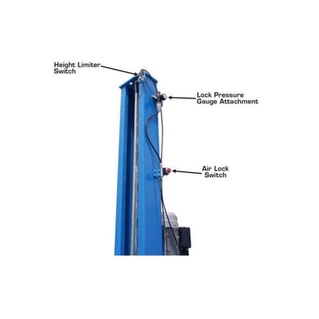 Atlas 4,000 lb 414A Alignment Lift & RJ8 Combo #ATEATTD-414A-COMBO-FPD, AlamoEquipment.com