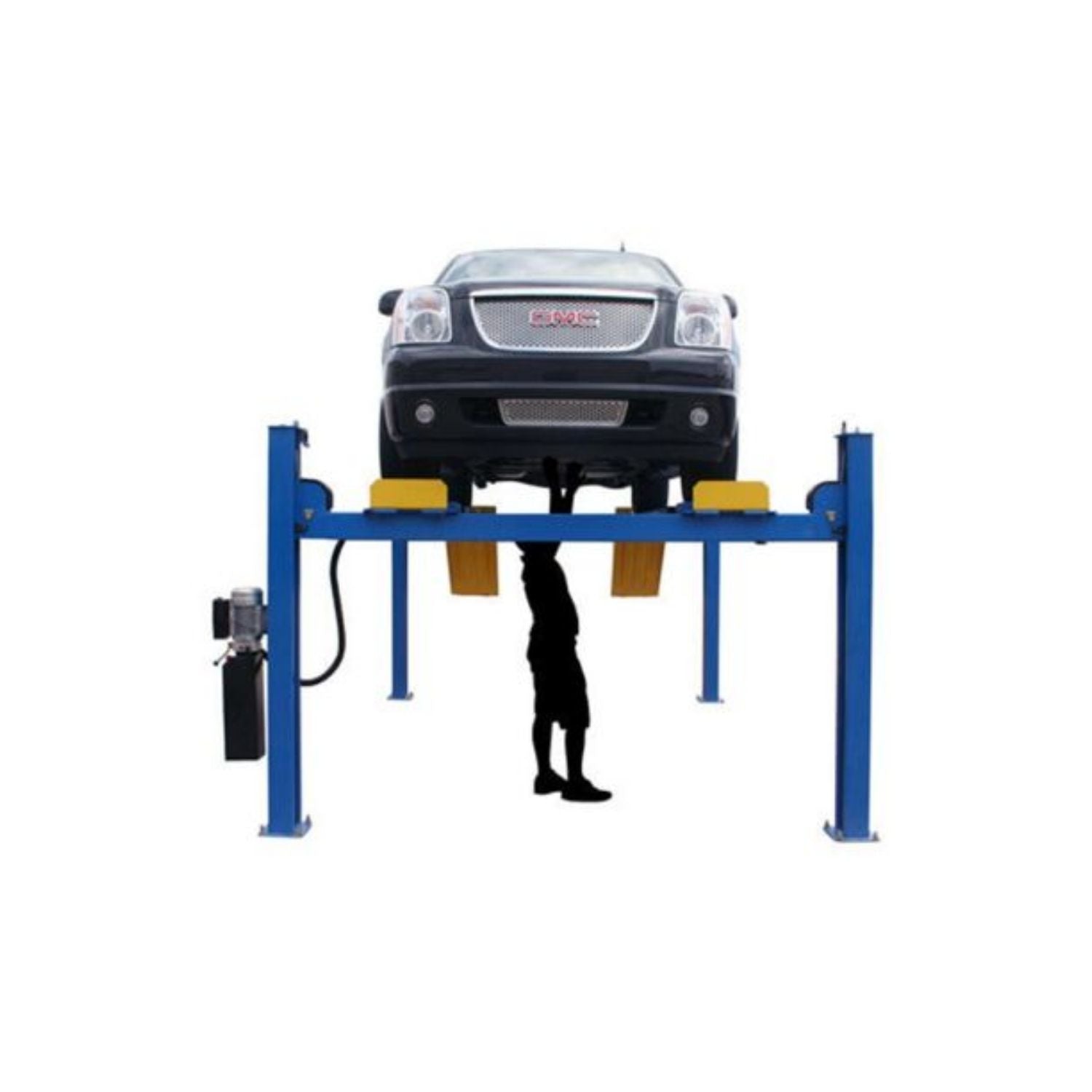 Atlas 14,000 lb 4-Post Alignment Lift w/ Turntables #ATEATTD-414AT-FPD, AlamoEquipment.com