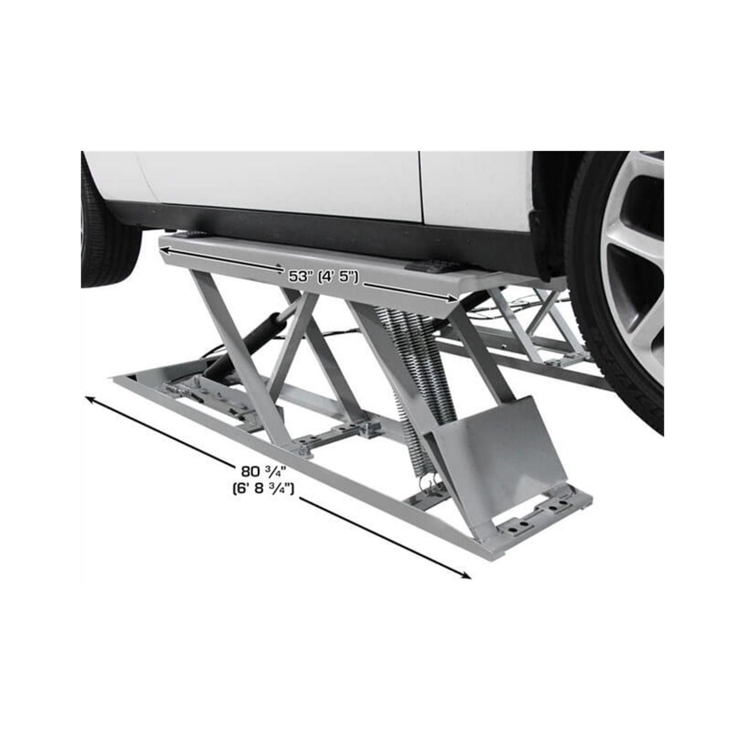 Atlas 6PL Low-Rise Open Center Lift 6,000 lb #ATEATTD-6PL-FPD, AlamoEquipment.com