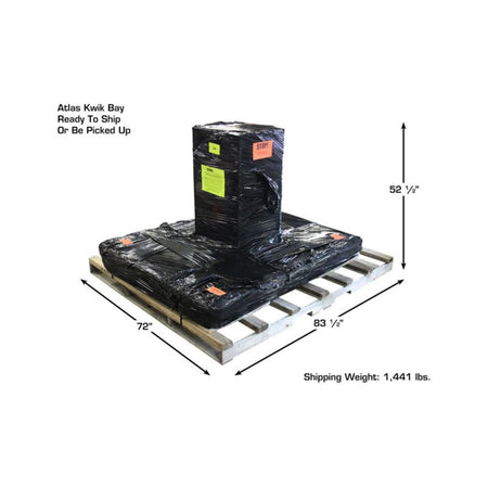 Atlas 7K Kwik Mid-Rise Scissor Lift 7,000 lb #ATEATTD-7K-KWIK-FPD, AlamoEquipment.com