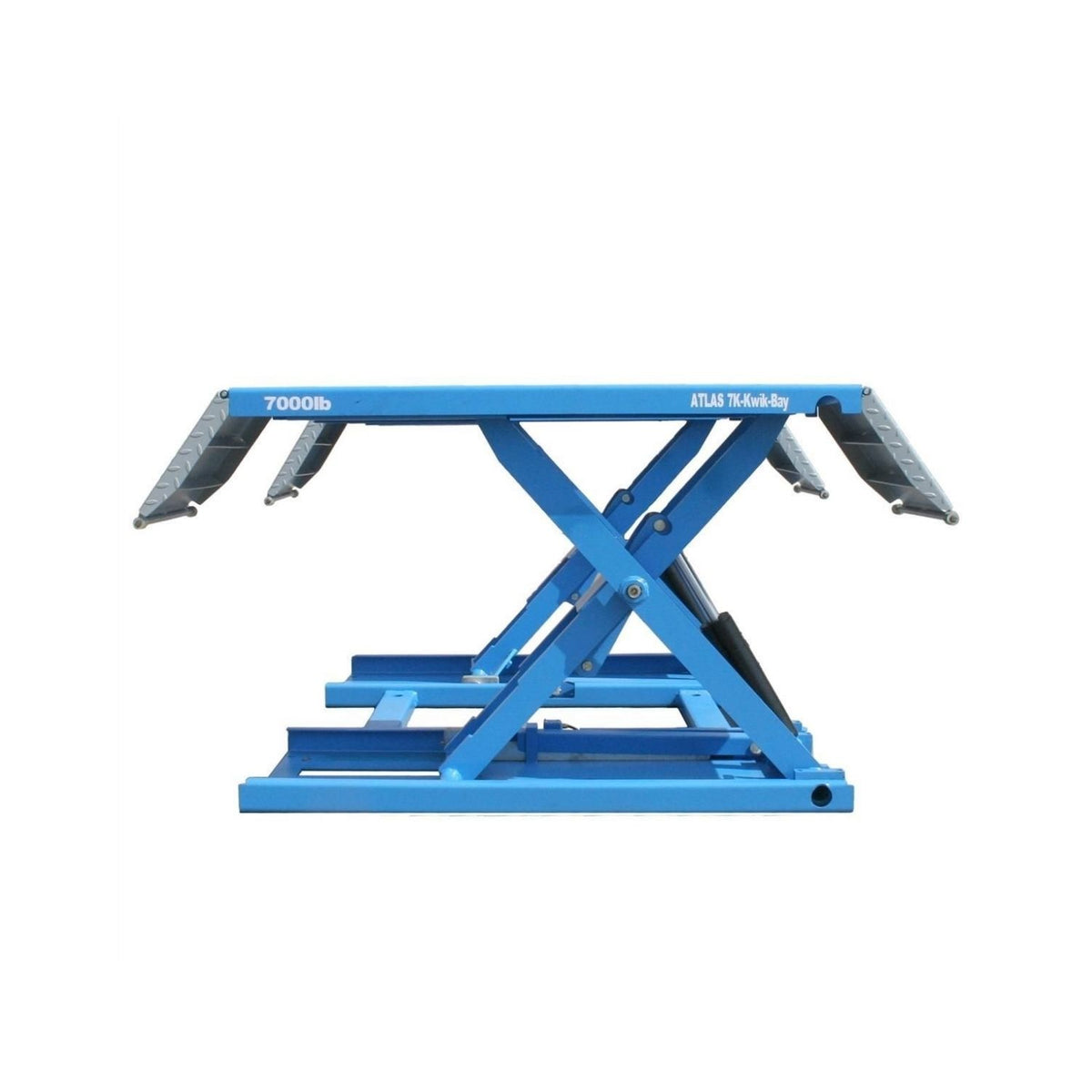 Atlas 7K Kwik Mid-Rise Scissor Lift 7,000 lb #ATEATTD-7K-KWIK-FPD, AlamoEquipment.com