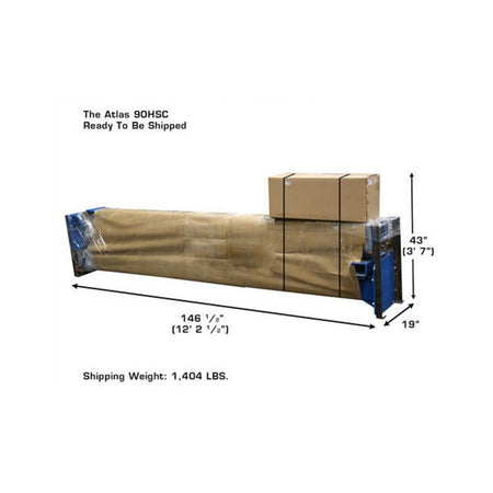 Atlas 9OHSC 2-Post Lift & Lawn Mower Adapter Combo #ATEATTD-9OHSC-COMBO-FPD, AlamoEquipment.com