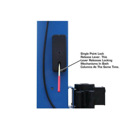 Atlas 9OHSC 2-Post Lift & Lawn Mower Adapter Combo #ATEATTD-9OHSC-COMBO-FPD, AlamoEquipment.com