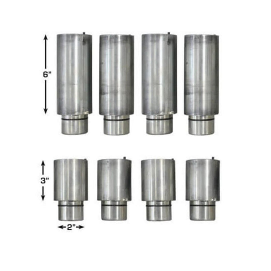 Atlas 8 Pc Lift Adapter Kit 2" Peg #ATEATTD-ADPTKIT2