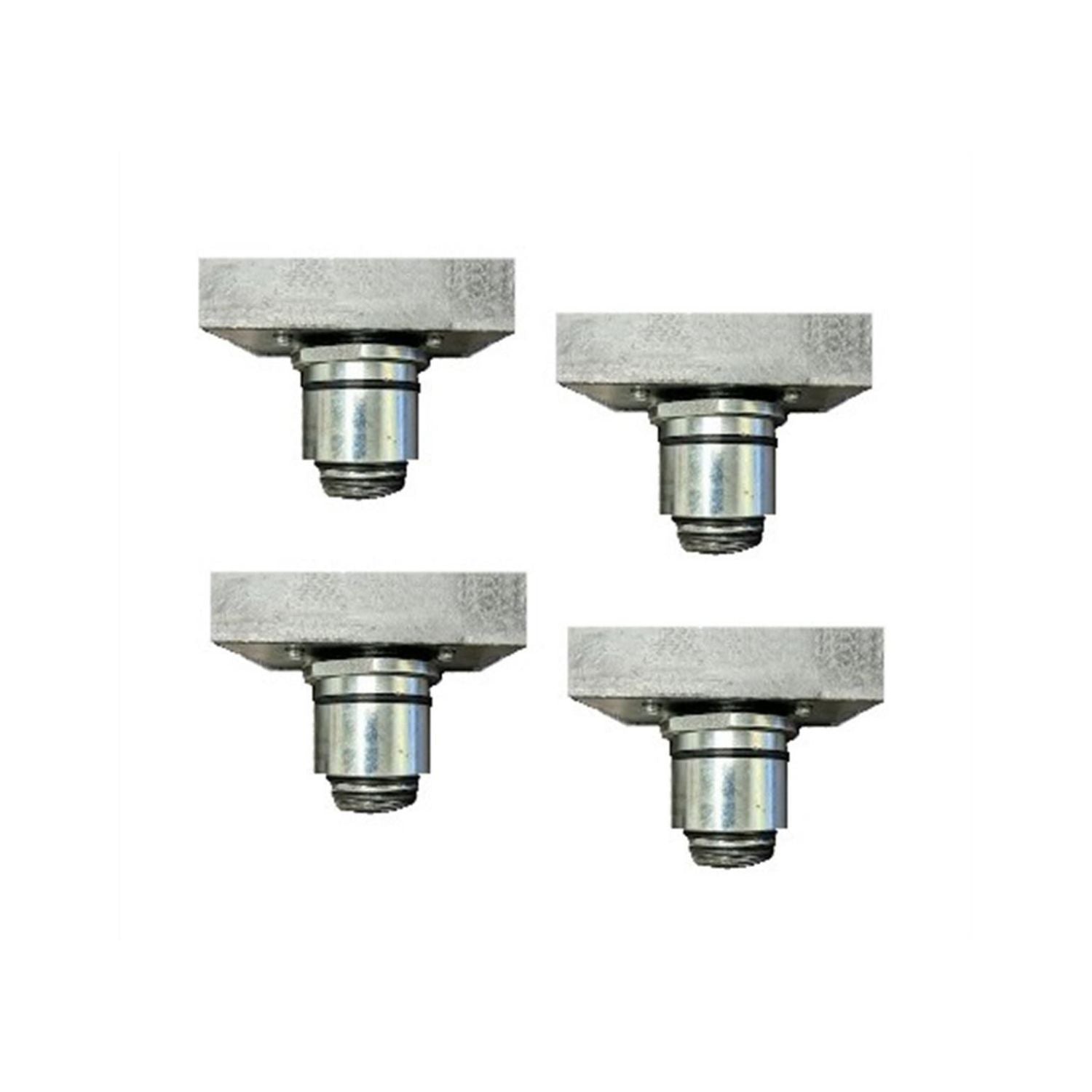 Atlas Slotted Screw-Up Adapters (4 Pc) Peg, AlamoEquipment.com