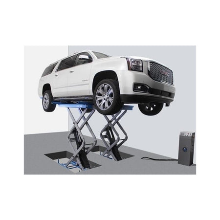 Atlas 9,000 lb In-Ground Full-Rise Scissor Lift #ATEATTD-FM9SL-FPD, AlamoEquipment.com