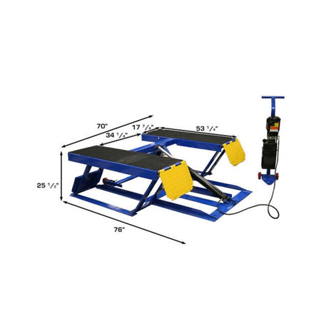 Atlas LR06 Portable Low-Rise Scissor Lift 6,000 lb #ATEATTD-LR06-FPD, AlamoEquipment.com