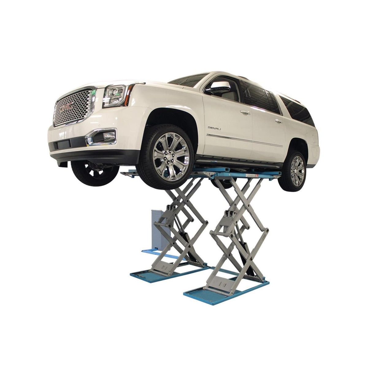 Atlas 9,000 lb High-Rise Scissor Lift #ATEATTD-SLP9K-FPD, AlamoEquipment.com