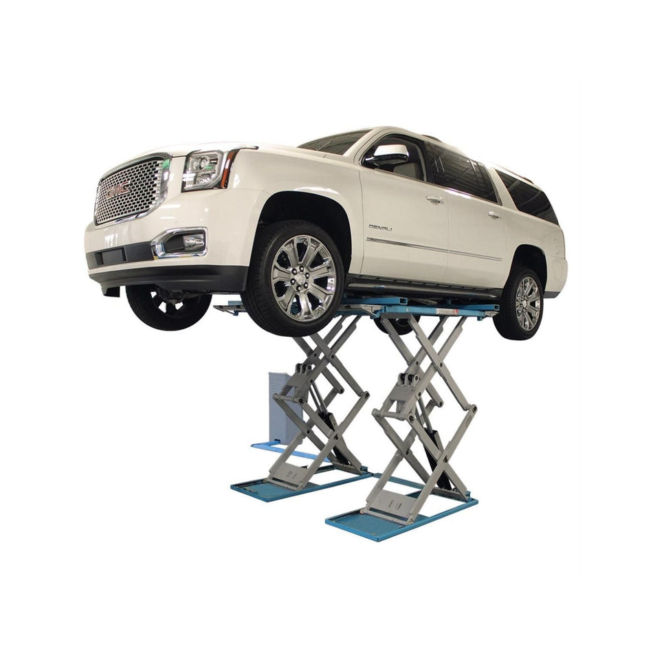 Atlas 9,000 lb High-Rise Scissor Lift #ATEATTD-SLP9K-FPD, AlamoEquipment.com