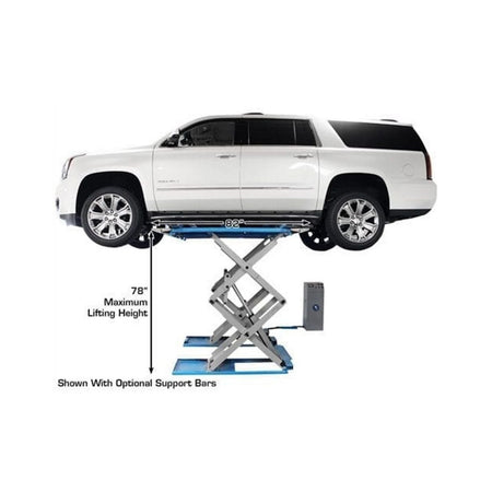 Atlas 9,000 lb High-Rise Scissor Lift #ATEATTD-SLP9K-FPD, AlamoEquipment.com