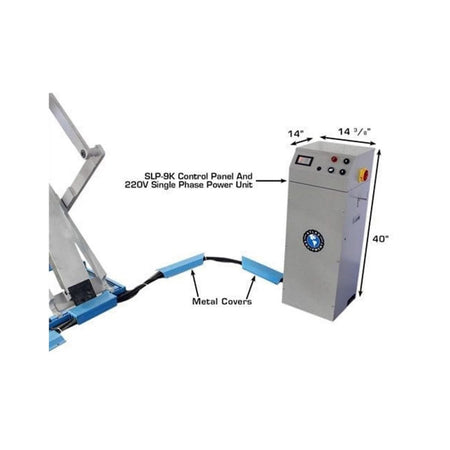 Atlas 9,000 lb High-Rise Scissor Lift #ATEATTD-SLP9K-FPD, AlamoEquipment.com