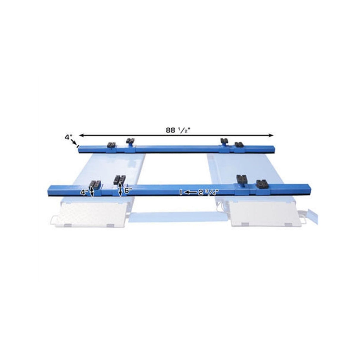 Atlas Support Bar Kit for Scissor Lifts, AlamoEquipment.com