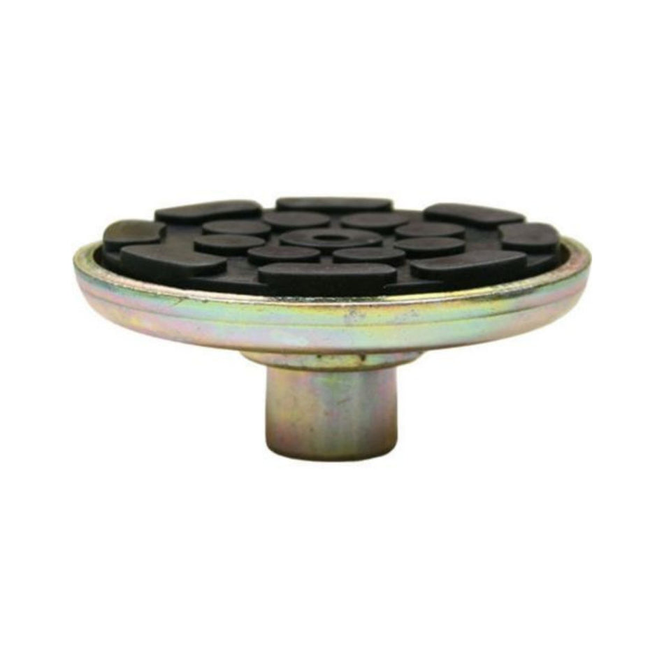 Atlas Round Lift Adapter w/ Rubber Pad 1.5" Peg, AlamoEquipment.com