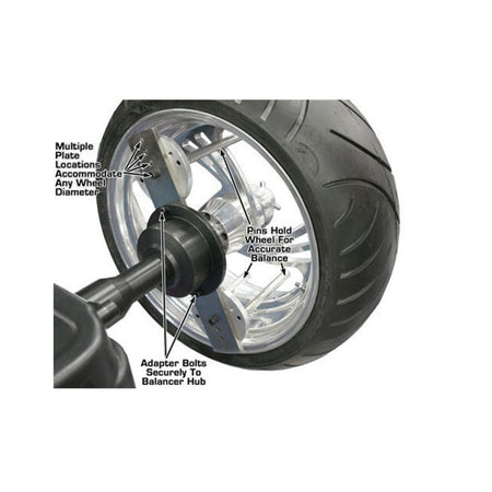 Atlas Spoke Support Adapter for Wheel Balancers #ATEATWB-SSA, AlamoEquipment.com