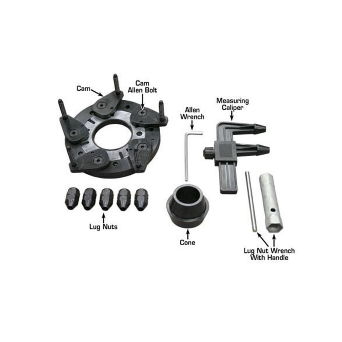 Atlas Universal Lug-Centric Wheel Balancer Adapter #ATEATWB-UA, AlamoEquipment.com