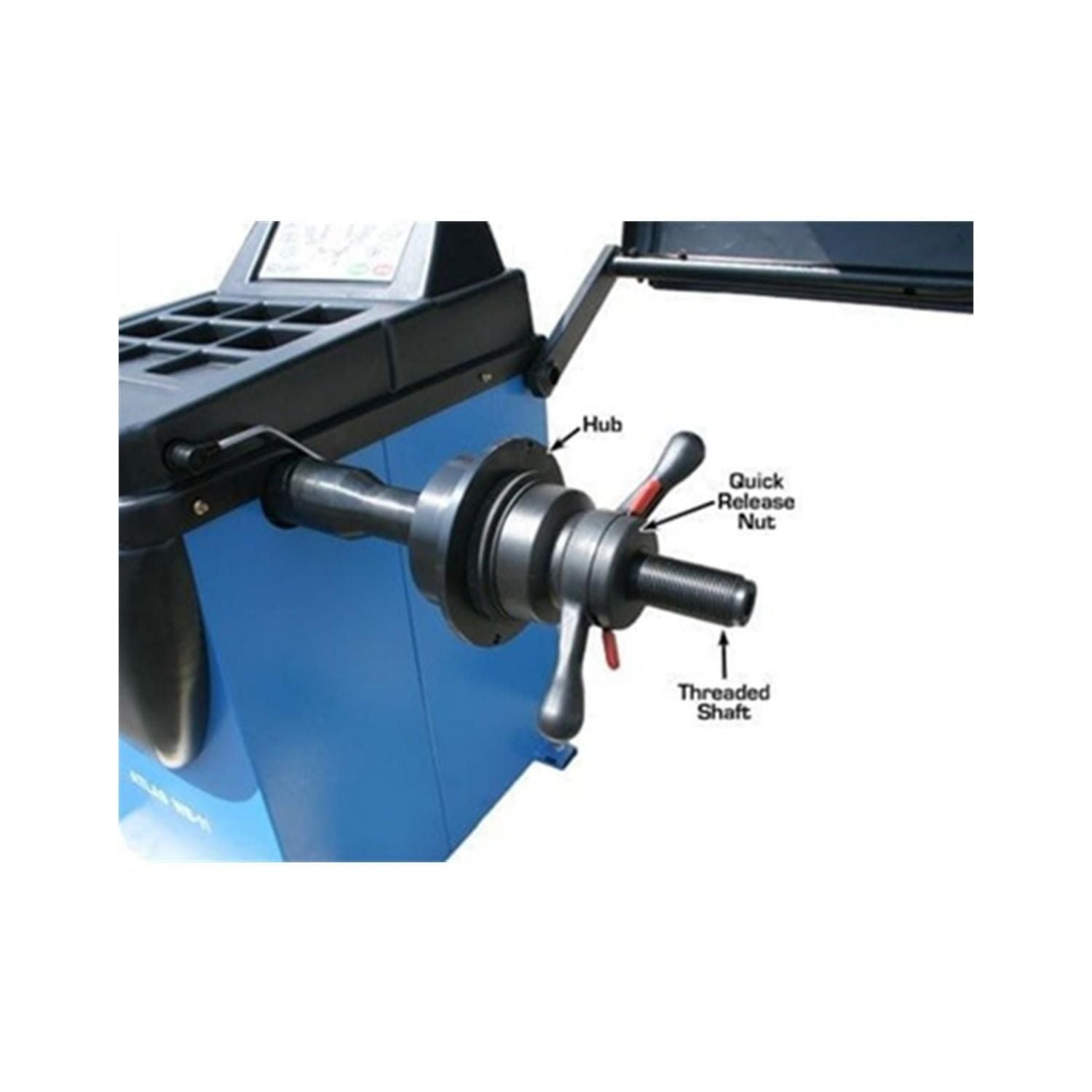 Atlas WB11 Computerized Wheel Balancer w/ Hood #ATEATWB11-FPD, AlamoEquipment.com