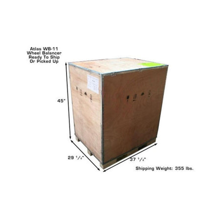 Atlas WB11 Computerized Wheel Balancer w/ Hood #ATEATWB11-FPD, AlamoEquipment.com