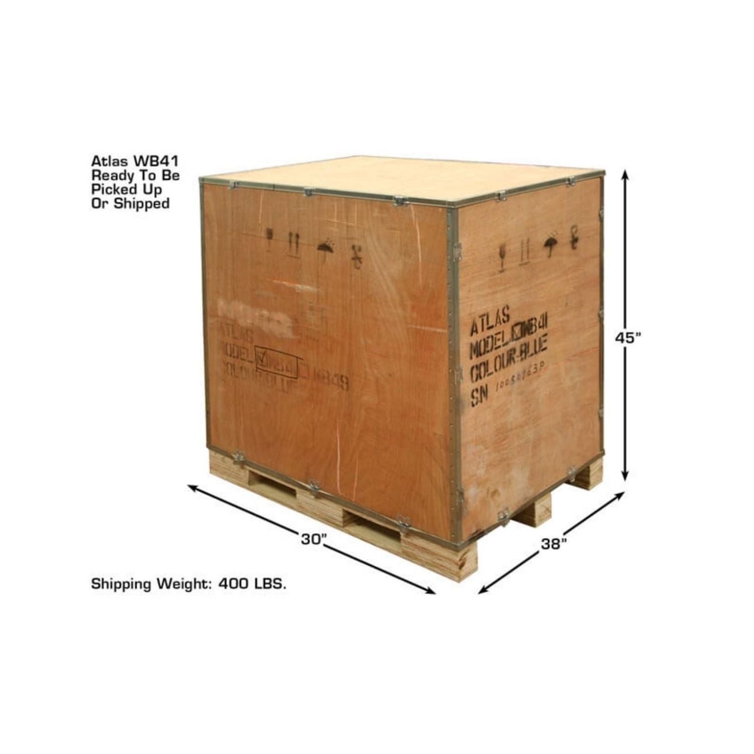 Atlas WB41 Deluxe Computerized Wheel Balancer #ATEATWB41-FPD, AlamoEquipment.com