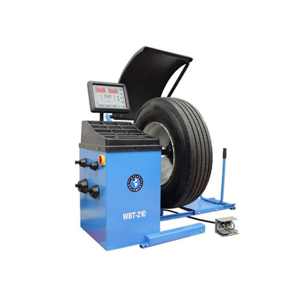 Atlas WBT-210 Heavy-Duty Truck Wheel Balancer #ATEATWBT-210-FPD, AlamoEquipment.com