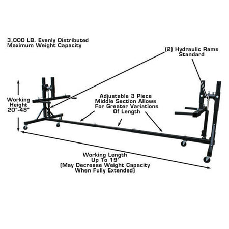 Atlas® Auto SPINS Automotive Rotisserie #ATEHT-ROTI-NEW-FPD, AlamoEquipment.com