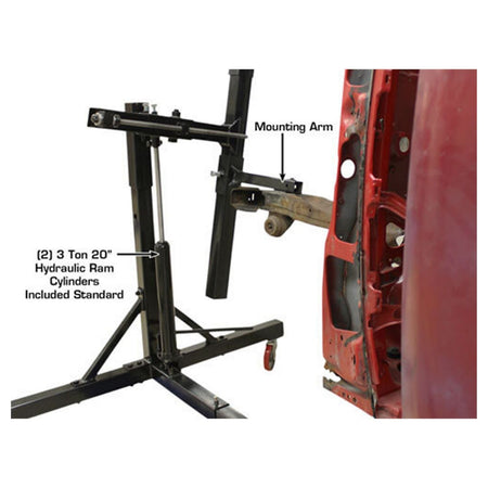 Atlas® Auto SPINS Automotive Rotisserie #ATEHT-ROTI-NEW-FPD, AlamoEquipment.com