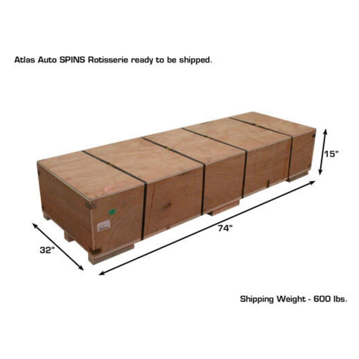 Atlas® Auto SPINS Automotive Rotisserie #ATEHT-ROTI-NEW-FPD, AlamoEquipment.com