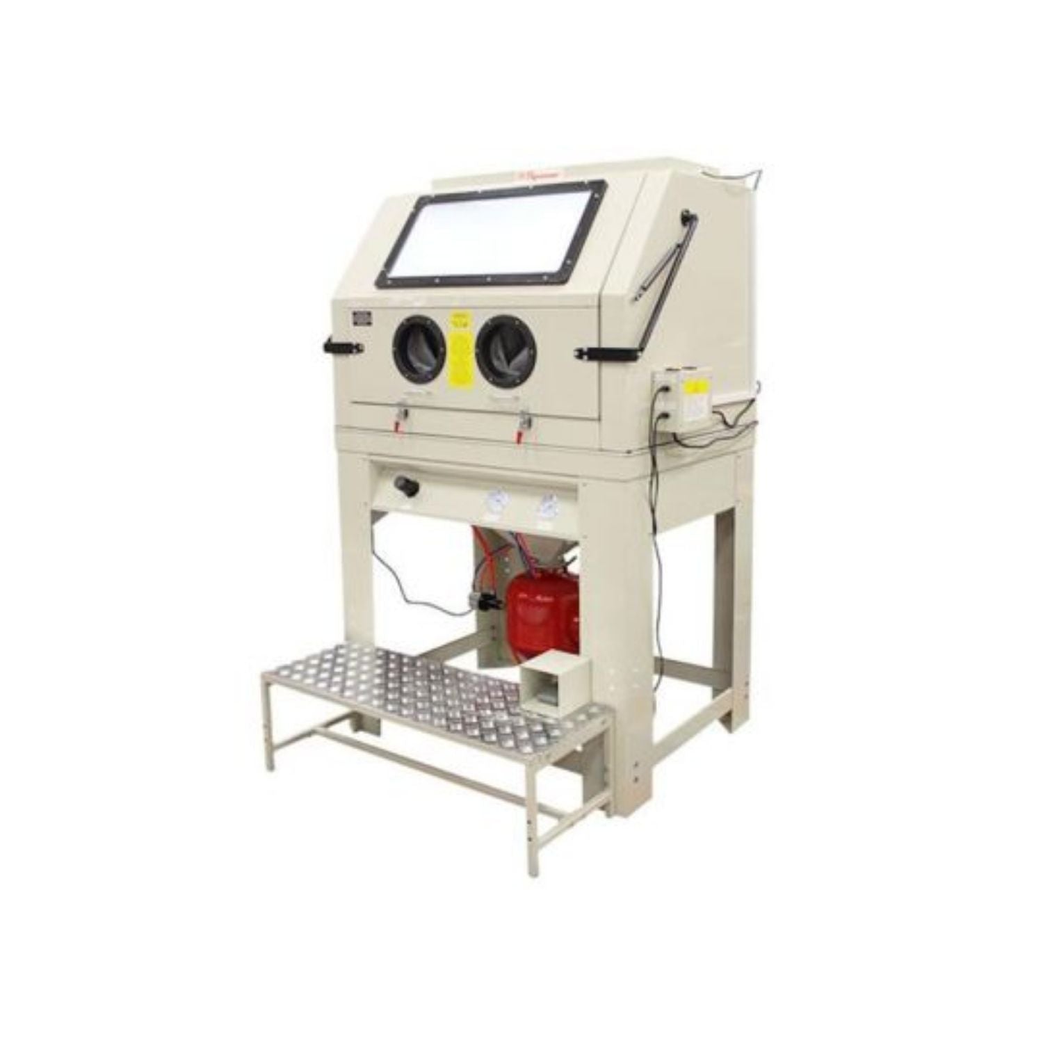 Atlas Large Pressurized Sandblast Cabinet #ATEHTPSBC990-FPD, AlamoEquipment.com