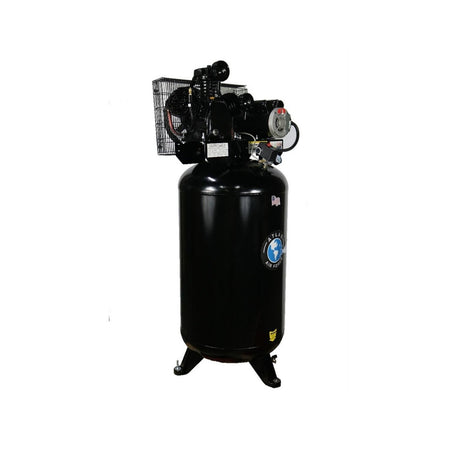 Atlas AF6 5HP 80 Gallon Vertical Air Compressor (No Magnetic Starter) #ATEMPAF6-FPD, AlamoEquipment.com
